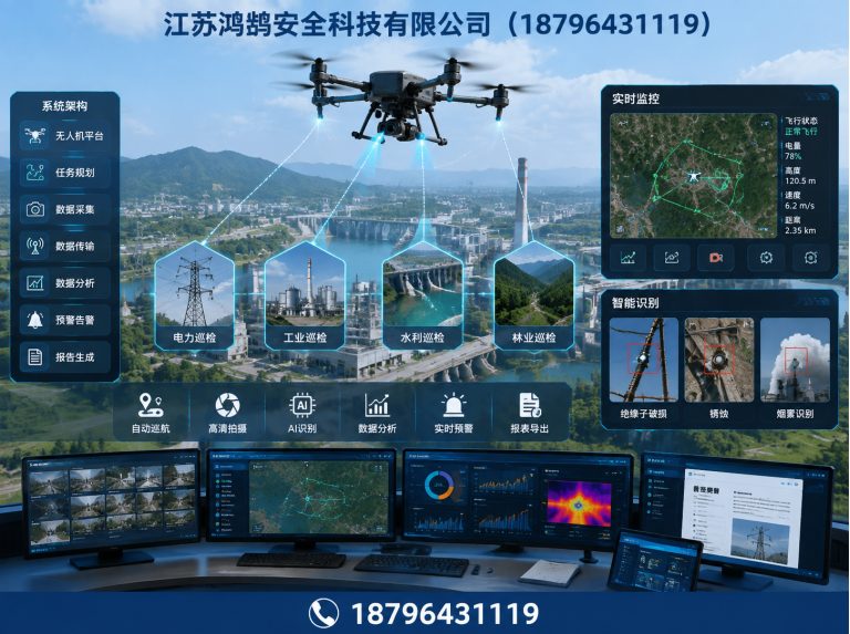 苏州无人机巡检系统展示图